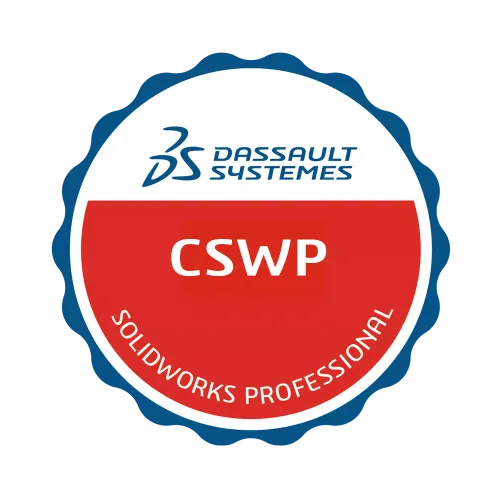 Certified Solidworks Professional Badge